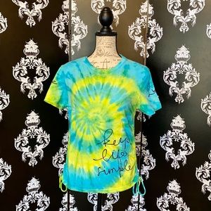 🍀 NWT! Super Cool Life is Good Tie-Dye T-Shirt!